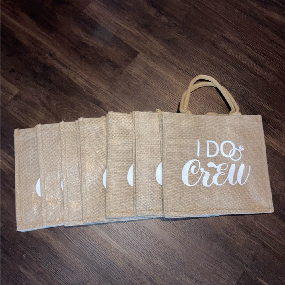 I Do Crew straw Tote Bag new total of 7
